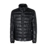 Canada Goose Svart Crofton Nylon Dunjacka Black, Herr