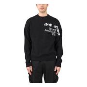 Arte Antwerp Blommig Crew Neck T-shirt Black, Herr