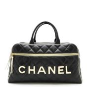 Chanel Vintage Pre-owned Laeder chanel-vskor Black, Dam