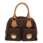 Louis Vuitton Vintage Pre-owned Canvas louis-vuitton-vskor Brown, Dam