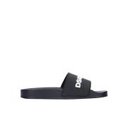 Dsquared2 Stiliga Sandaler för Män Black, Herr