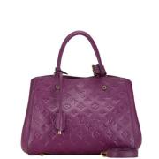 Louis Vuitton Vintage Pre-owned Laeder louis-vuitton-vskor Purple, Dam