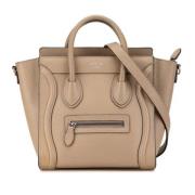 Celine Vintage Pre-owned Laeder handvskor Brown, Dam