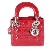 Dior Vintage Pre-owned Laeder dior-vskor Red, Dam