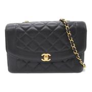 Chanel Vintage Pre-owned Laeder chanel-vskor Black, Dam