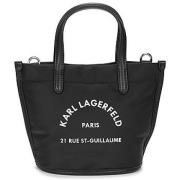 Karl Lagerfeld Damväska RSG Nylon Mini Tote Svart Black, Dam