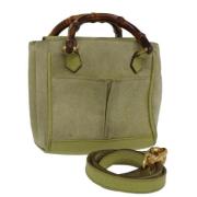 Gucci Vintage Pre-owned Mocka gucci-vskor Green, Dam