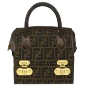 Fendi Vintage Pre-owned Canvas fendi-vskor Brown, Dam