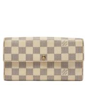 Louis Vuitton Vintage Pre-owned Laeder plnbcker Beige, Dam