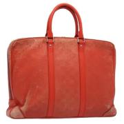 Louis Vuitton Vintage Pre-owned Laeder louis-vuitton-vskor Orange, Dam