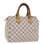 Louis Vuitton Vintage Pre-owned Canvas louis-vuitton-vskor Beige, Dam