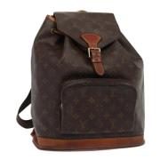 Louis Vuitton Vintage Pre-owned Canvas ryggsckar Brown, Dam