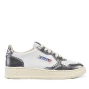 Autry Medalist Low Läder Sneakers White, Herr