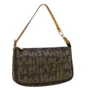 Louis Vuitton Vintage Pre-owned Canvas necessrer Brown, Dam