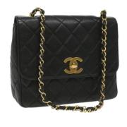 Chanel Vintage Pre-owned Laeder chanel-vskor Black, Dam