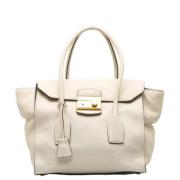 Prada Vintage Pre-owned Laeder prada-vskor White, Dam