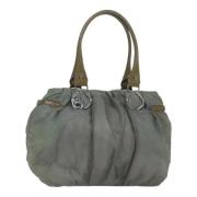 Celine Vintage Pre-owned Nylon totevskor Brown, Dam