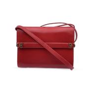 Gucci Vintage Pre-owned Laeder gucci-vskor Red, Dam