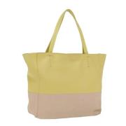 Celine Vintage Pre-owned Laeder totevskor Yellow, Dam