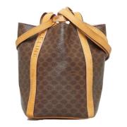 Celine Vintage Pre-owned Canvas celine-vskor Brown, Dam