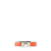 Hermès Vintage Pre-owned Metall armband Orange, Dam