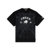 Iuter Milano Map Logo Tee i Svart Black, Herr