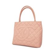 Chanel Vintage Pre-owned Laeder chanel-vskor Pink, Dam