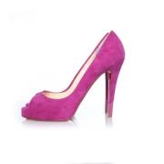 Christian Louboutin Pre-owned Pre-owned Mocka klackskor Pink, Dam