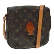 Louis Vuitton Vintage Pre-owned Canvas louis-vuitton-vskor Brown, Dam