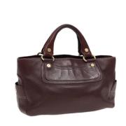 Celine Vintage Pre-owned Laeder axelremsvskor Brown, Dam