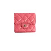 Chanel Vintage Pre-owned Laeder plnbcker Pink, Dam