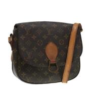 Louis Vuitton Vintage Pre-owned Canvas louis-vuitton-vskor Brown, Dam