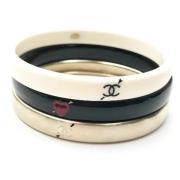 Chanel Vintage Pre-owned Tyg armband Multicolor, Dam