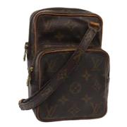 Louis Vuitton Vintage Pre-owned Canvas louis-vuitton-vskor Brown, Dam