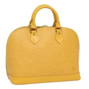 Louis Vuitton Vintage Pre-owned Laeder louis-vuitton-vskor Yellow, Dam