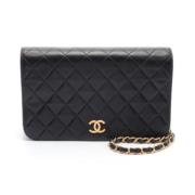 Chanel Vintage Pre-owned Laeder chanel-vskor Black, Dam