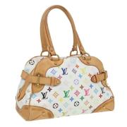 Louis Vuitton Vintage Pre-owned Canvas louis-vuitton-vskor White, Dam