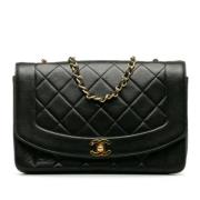 Chanel Vintage Pre-owned Laeder chanel-vskor Black, Dam