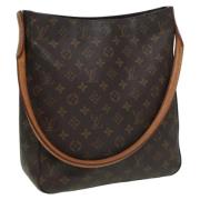 Louis Vuitton Vintage Pre-owned Canvas louis-vuitton-vskor Brown, Dam