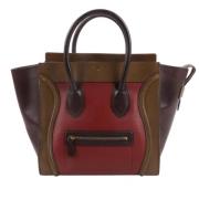 Celine Vintage Pre-owned Laeder handvskor Brown, Dam