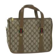 Gucci Vintage Pre-owned Laeder gucci-vskor Beige, Dam