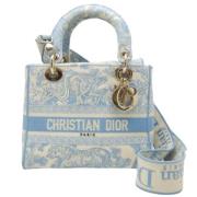 Dior Vintage Pre-owned Canvas dior-vskor Blue, Dam