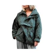 Margaux Lonnberg Logan Army Oversized Blouson Jacka Green, Dam