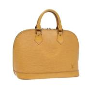 Louis Vuitton Vintage Pre-owned Laeder louis-vuitton-vskor Yellow, Dam