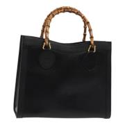 Gucci Vintage Pre-owned Laeder handvskor Black, Dam