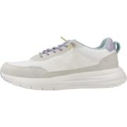 Hey Dude Colorbloc High Top Sneakers White, Dam