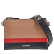 Burberry Vintage Pre-owned Laeder axelremsvskor Multicolor, Dam