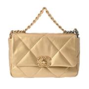 Chanel Vintage Pre-owned Laeder chanel-vskor Yellow, Dam