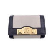 Gucci Vintage Pre-owned Laeder nyckelhllare Black, Dam