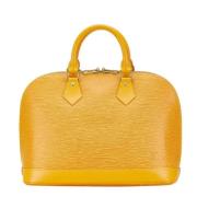 Louis Vuitton Vintage Pre-owned Laeder louis-vuitton-vskor Yellow, Dam